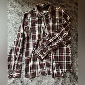 Long sleeve button down flannel RALPH LAUREN